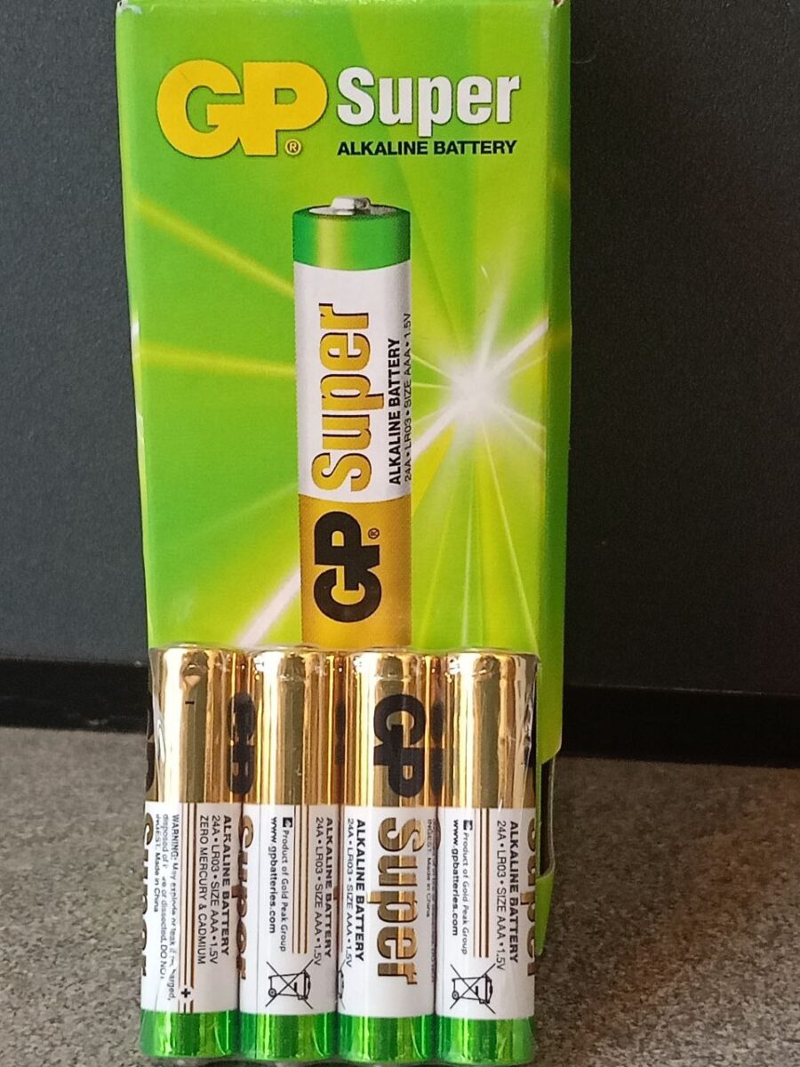 Батарейка AAA GP Super LR03 Alkaline Battery 1 шт