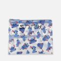 Косметичка Primark "Stitch" розкладна на 3 відділення прозора