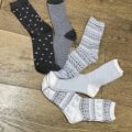 Шкарпетки середні "Святкові" Primark котонові люрекс/принт