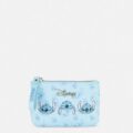Гаманець компактний Primark "Stitch" лаконічний блакитний