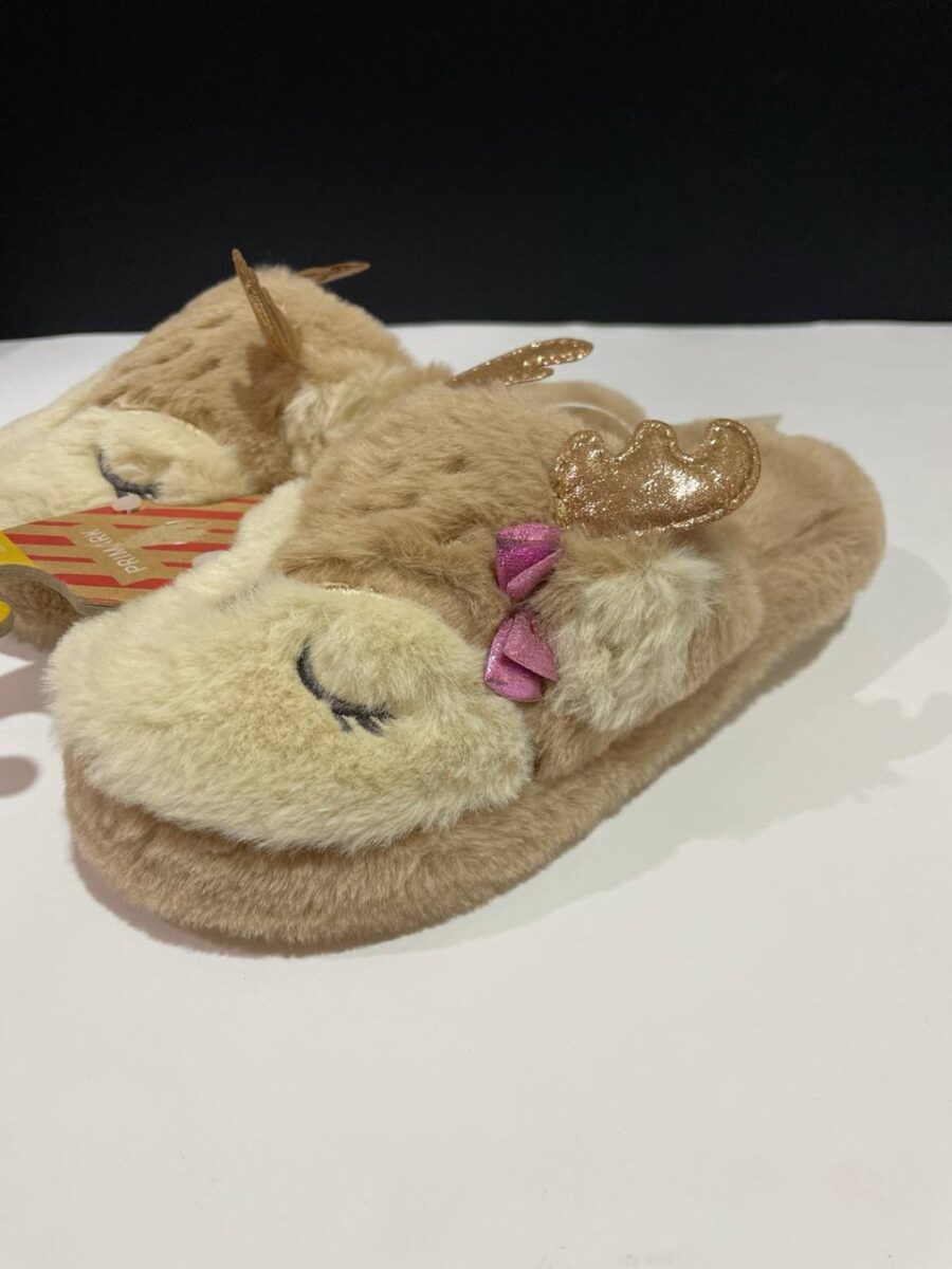 Тапочки-сабо дитячі "Олені" Primark плюшеві