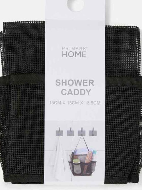 324df0fb-a118-49b8-956d-5cad62cf4f89.jpg Органайзер для ванни "Shower Caddy" Primark 15*15*18,5 чорний