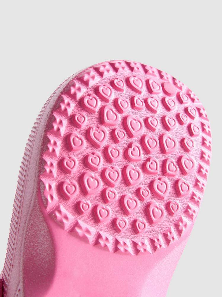 Шльопанці дитячі типу crocs "Сердечка" Primark рожеві