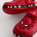 Шльопанці дитячі типу crocs "Spider" Primark з підсвіткою червоні