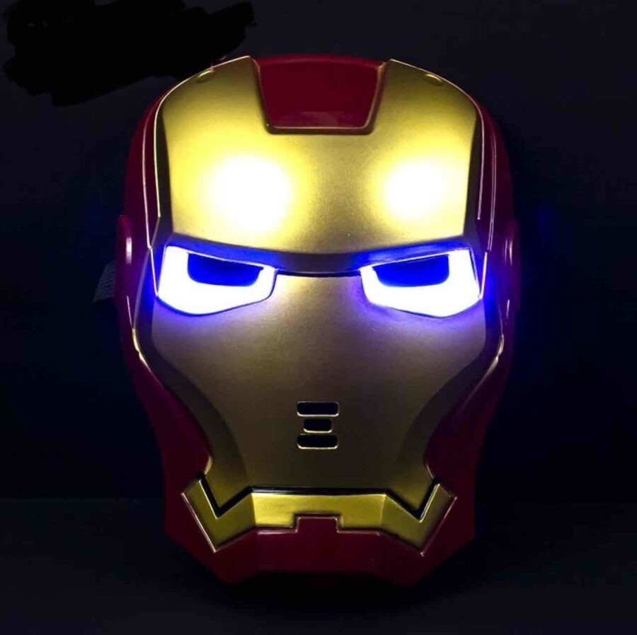 Маска карнавальна "Iron man" з підсвіткою