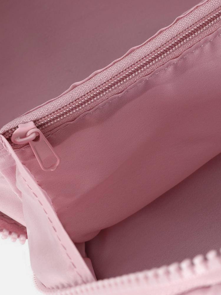 Косметичка розкладна Primark об'ємна стьобана нейлонова рожева