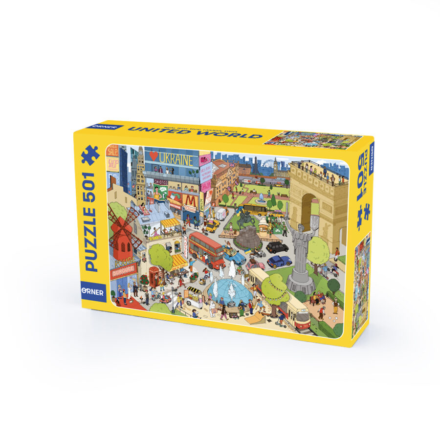 Пазли "United world» 500 елементів Orner
