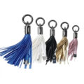 REMAX Data Cable (TASSELS RING) Micro USB (RC-053m), білий/чорний/синій/золотий