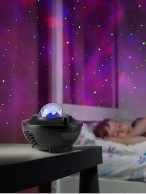 Нічник проектор «Зоряне небо/Галактика» Sign Galaxy Light K790 Bluetooth з пультом