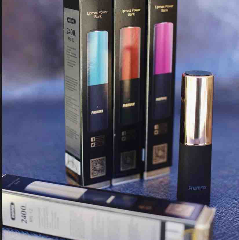 REMAX Power Bank (LIPMAX Series) 2400mAh, фуксія