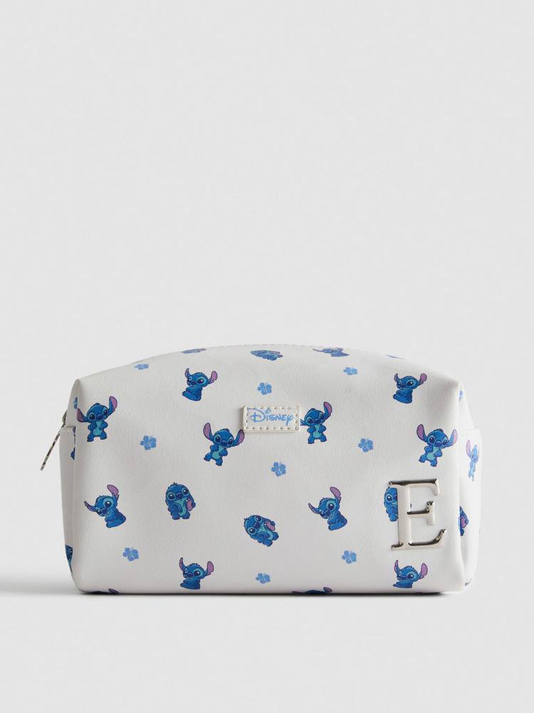 Косметичка об'ємна "Stitch" Primark біла