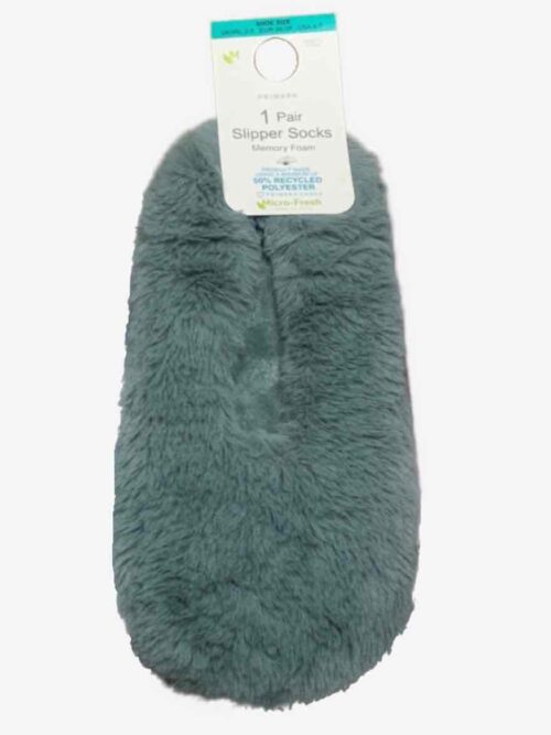 6374d090-0961-425f-9671-e6e4f650226e.jpg Тапочки-балетки жіночі Primark (устілка меморі) пухнасті зелені