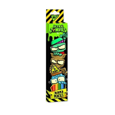 Олівці кольорові Yes "Супергерої" 6 шт