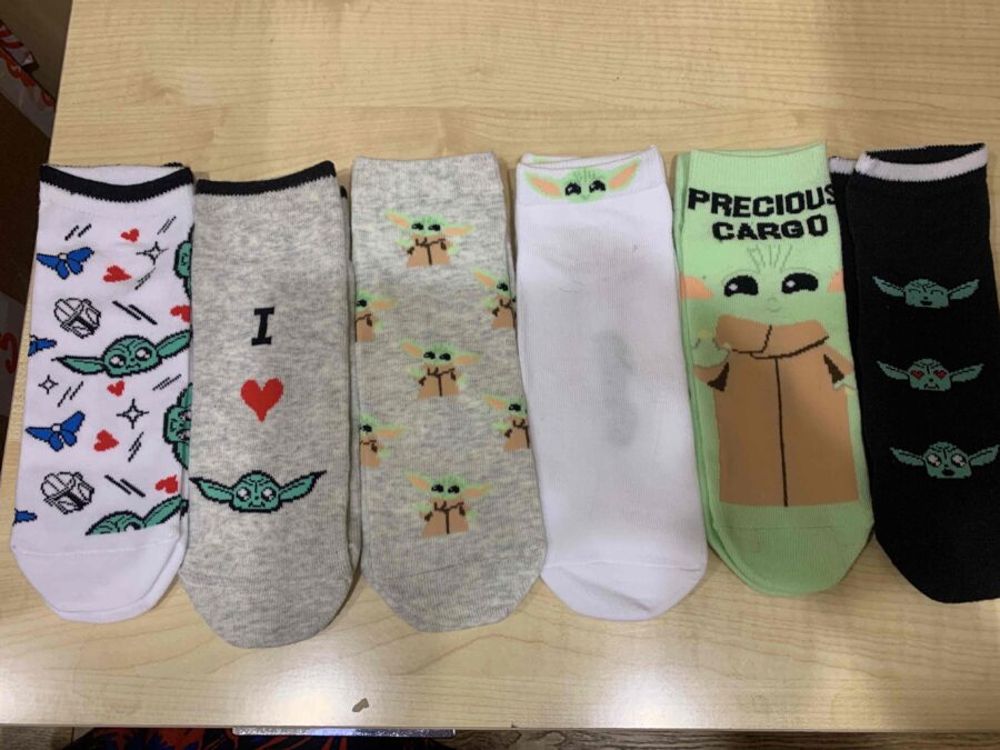 Шкарпетки короткі "Star Wars/Йода/Grinch" Primark розмір 37-42