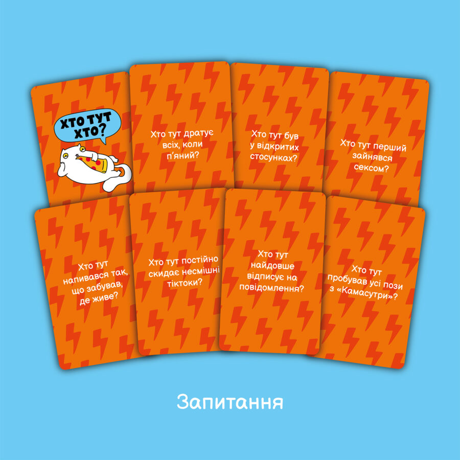 Гра для вечірок/компанії «Хто тут Хто?» Orner