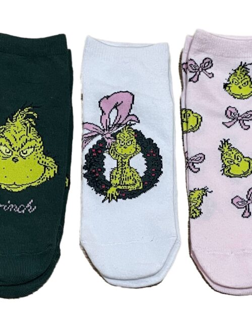 8428a35a-d2f3-47ea-8a3d-e3999eef41bf.jpg Шкарпетки жіночі Primark "Grinch/ Грінч" короткі