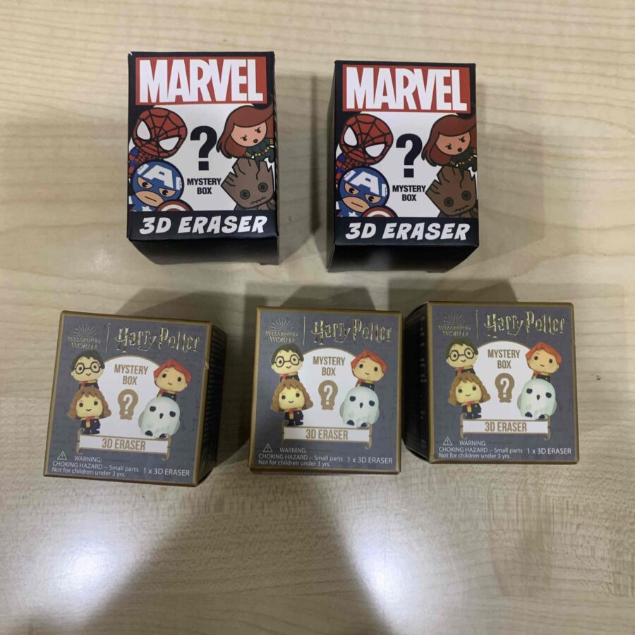 Гумка стиральна 3D Harry "Potter/Marvel" Primark