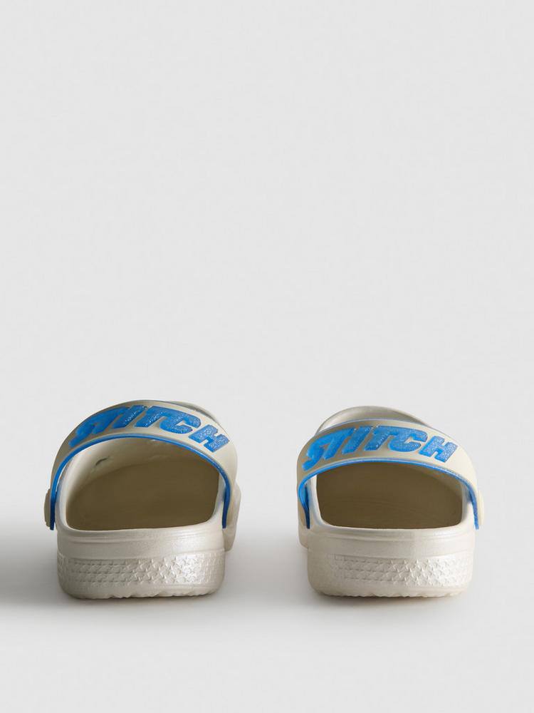 Шльопанці дитячі типу crocs "Stitch/ Стітч" Primark білі
