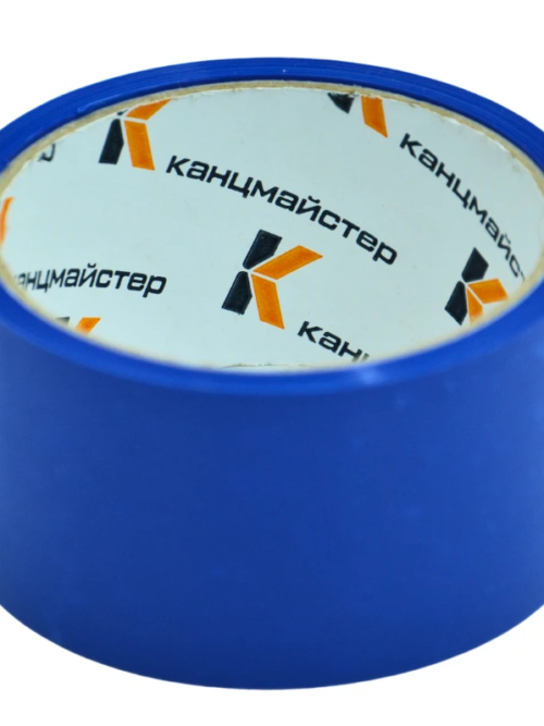 91e52d16-7e4e-4833-b8db-81227c2e6ad3.png Скотч пакувальний "Канцмайстер" 48мм*35м (40мкм) синій