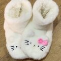 Тапочки-чобітки жіночі "Hello Kitty" Primark плюшеві не ковзкі
