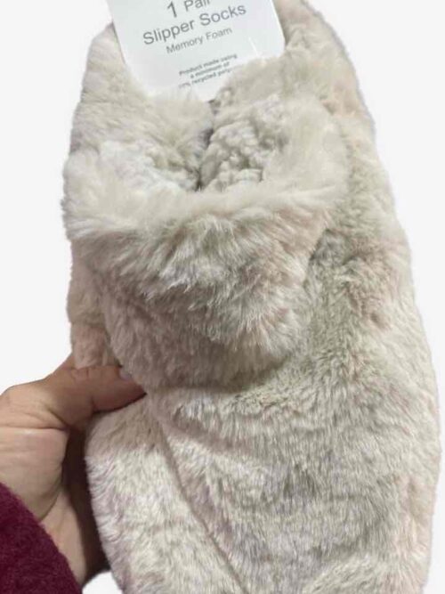 9aa68e75-8635-4496-afc5-365dd421a8d3.jpg Тапочки-чобітки жіночі Primark плюшеві анти-ковзання беж