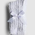Набір шкарпеток домашніх Luxury Socks Primark білі/блакитні (2 пари)