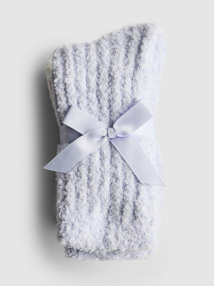 Набір шкарпеток домашніх Luxury Socks Primark білі/блакитні (2 пари)