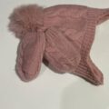 Шапочка дитяча з рукавичками Primark темно-рожева