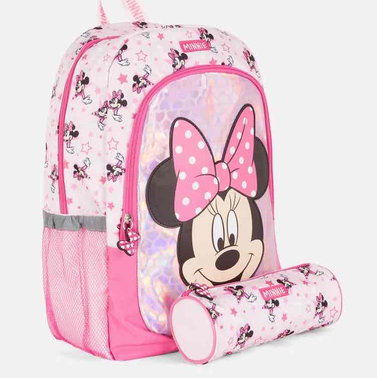 Рюкзак «Minnie/Disney” Primark з пеналом рожевий