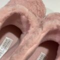 Тапочки-чобітки жіночі Primark плюшеві (устілка меморі) антиковзання рожеві