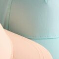 Кепка літня дитяча котонова Primark блакитна / персикова 1 шт
