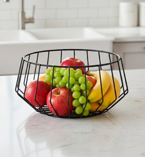 b44732cd-aeeb-471d-9fda-b230133aecb7.jpg Фруктівниця металева "Соната" 28*14 см чорна