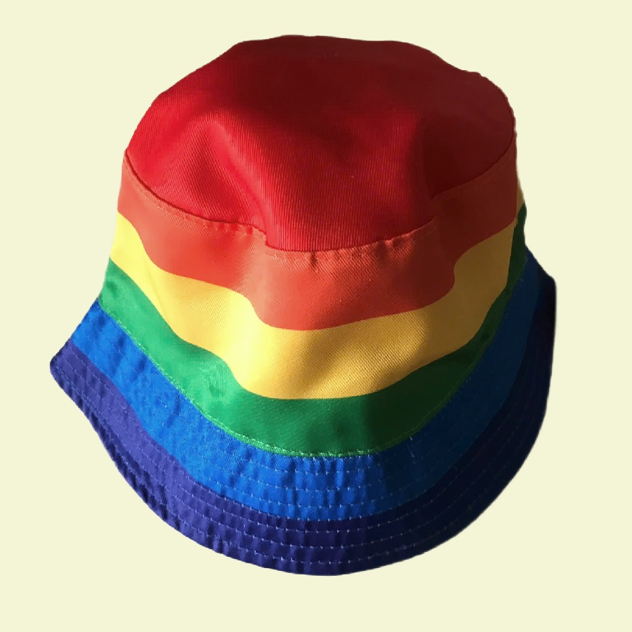 Панама "Canvas Rainbow" бавовняна для дорослих розмір UNI кольорова