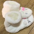 Тапочки-чобітки жіночі "Hello Kitty" Primark плюшеві не ковзкі