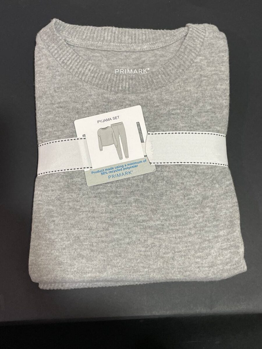 Піжама жіноча Primark тепла сіра