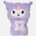 Плед з капюшоном "Kuromi/ Куромі" Primark (120*150) фіолетовий