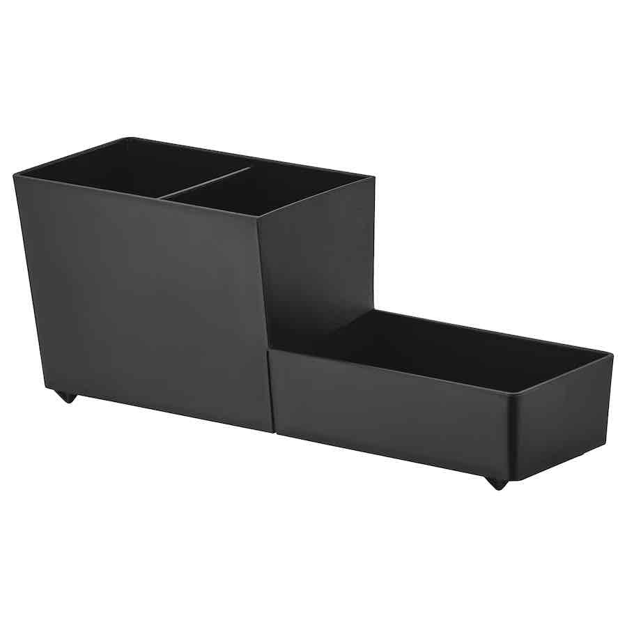 Органайзер кухонний/для ванної RINNIG IKEA пластиковий чорний