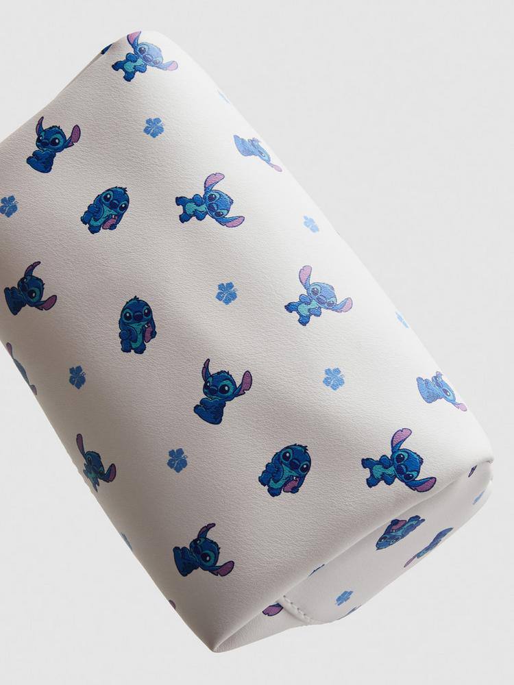 Косметичка об'ємна "Stitch" Primark біла