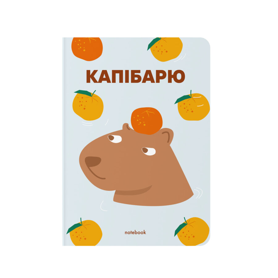 Блокнот в крапку «Капібарю» Orner блакитний