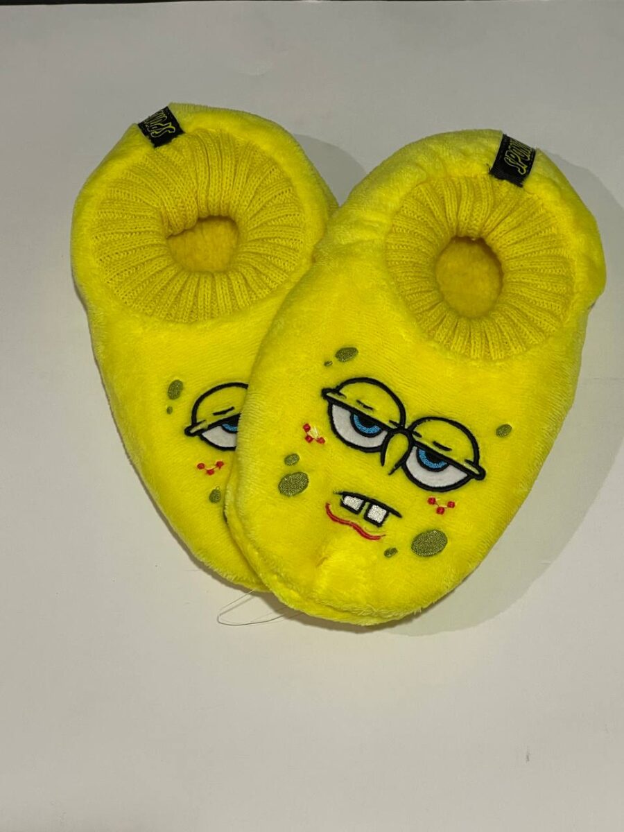 Тапочки-шкарпетки чоловічі "Sponge Bob/ Губка Боб" Primark жовті