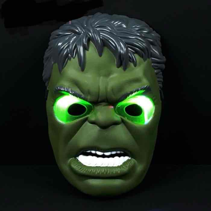 Маска карнавальна "Hulk" з підсвіткою