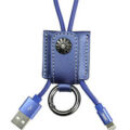 REMAX Data Cable (MOSS Series) iPhone (RC-079i), синій/золотий/чорний/срібний