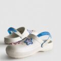 Шльопанці дитячі типу crocs "Stitch/ Стітч" Primark білі