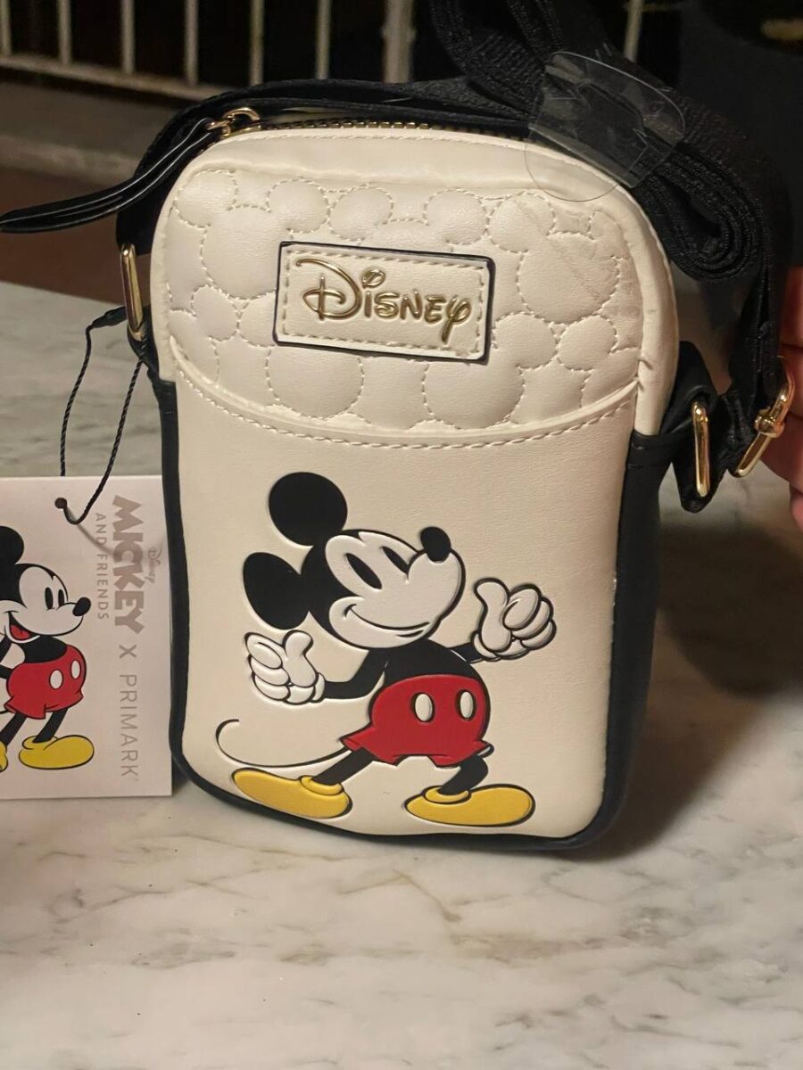 Сумочка для телефону/гаманець 2 в 1 "Disney/Mickey" Primark еко-шкіра беж