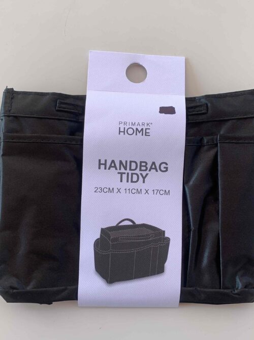 f47499c4-c3af-4187-8f29-1c200aba16c1.jpg Органайзер тканинний Handbag Tidy з ручками Primark (23*11*17 см) чорний
