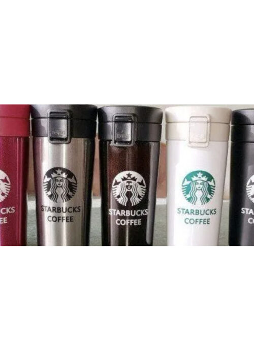 Термочашка "Starbucks" сталева, 380 мл