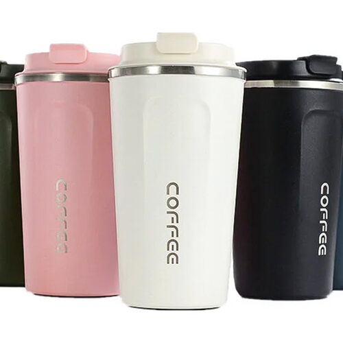 Термочашка "COFFEE" Benson 500 мл нержавіюча сталь