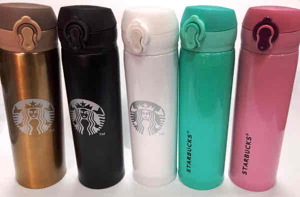 Термос "Starbucks" сталевий, 400 мл