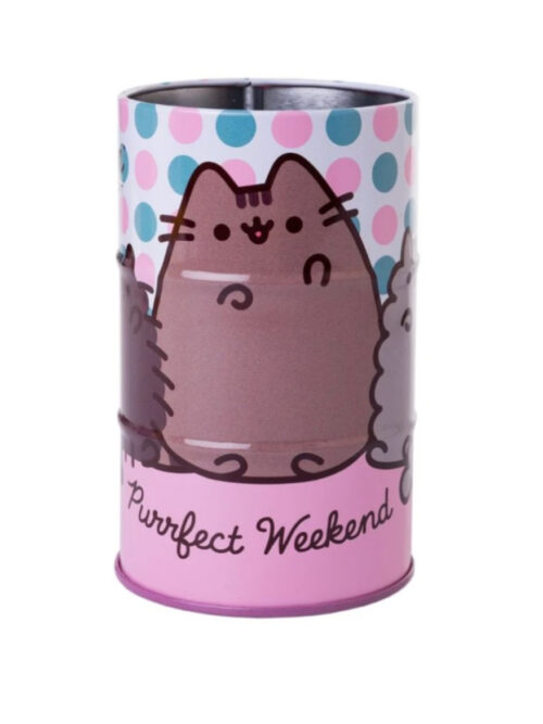 Органайзер канцелярський "Pusheen" YES жестяна бочка