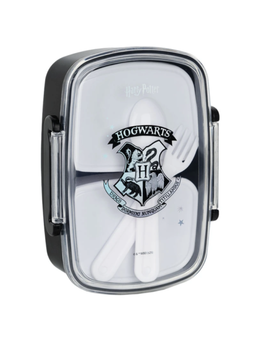 Ланч бокс 750 мл "Harry Potter / Hogwarts" Kite прямокутний з приборами